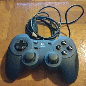 Logitech Dual Action Gamepad USB Game Controller G-UF13A (863247-0010) Dark Blue